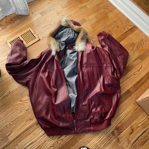 Like New Pelle Pelle Leather Jacket sz 58(3x) 150 obo